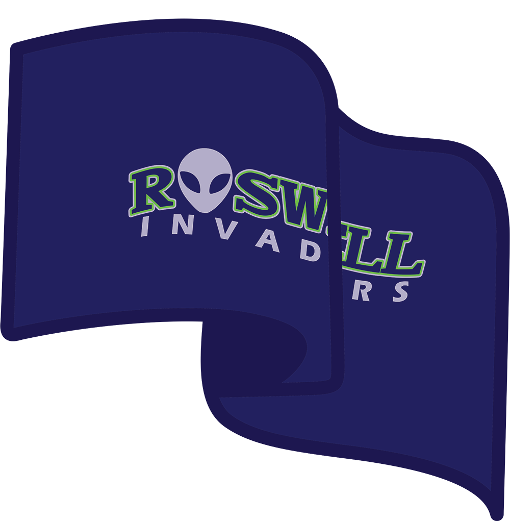 2024 Roswell Invaders Lime Green Game Jerseys