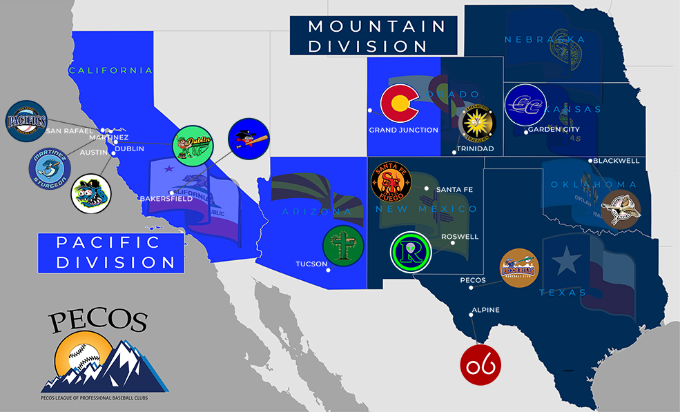 2026 League Map