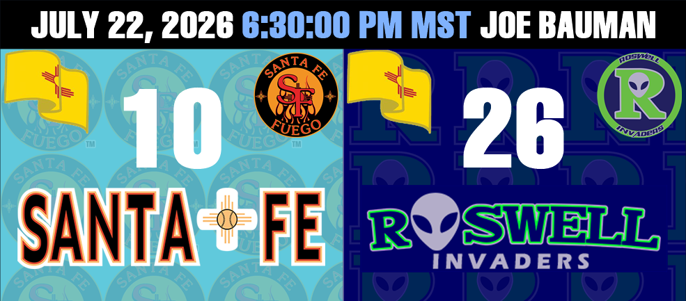 The Roswell Invaders top the Santa Fe Fuego 26-10