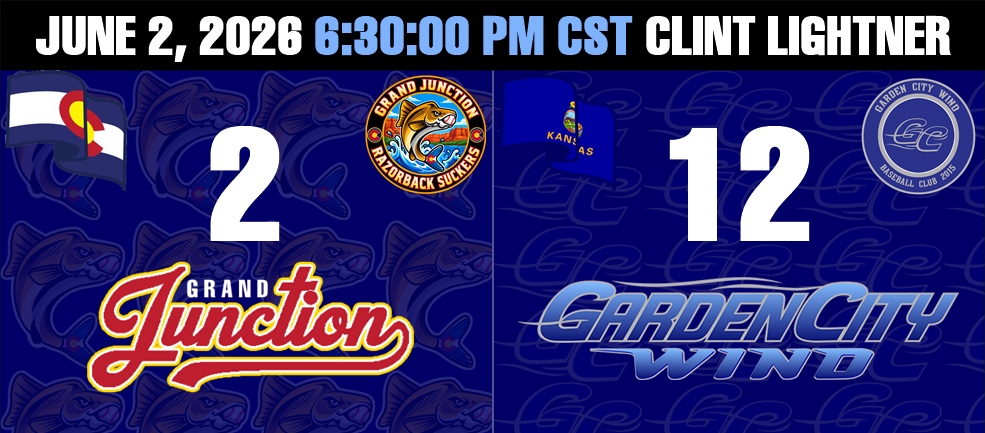 Garden City Wind 12 Grand Junction Razorback Suckers 2 as Wind Sweep Series