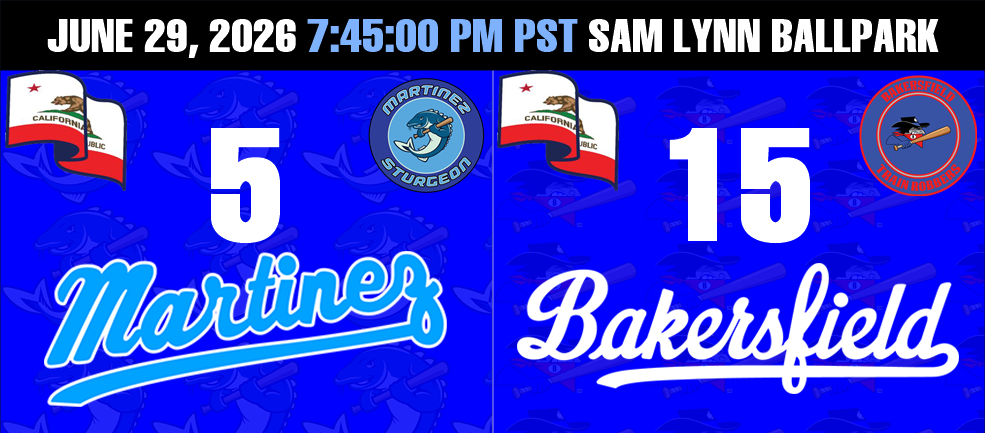 Bakersfield Train Robbers 15  Martinez Sturgeon 5