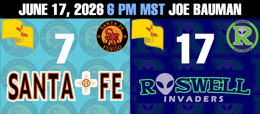 The Roswell Invaders top the Santa Fe Fuego 17-7