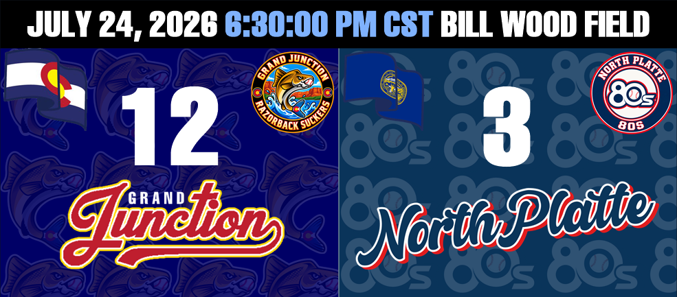 Grand Junction Razorback Suckers 12  North Platte 80s 3