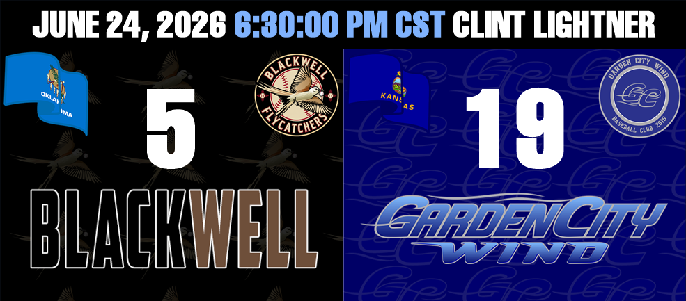 The Garden City Wind top the Blackwell FlyCatchers 19-5